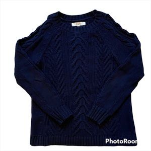 Loft Cold Shoulder Sweater